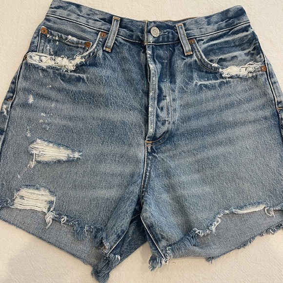 Agolde Dee vintage high rise shorts - Picture 2 of 6